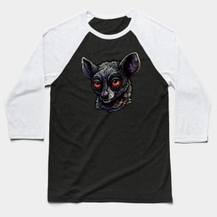 Dark lemur Baseball T-Shirt